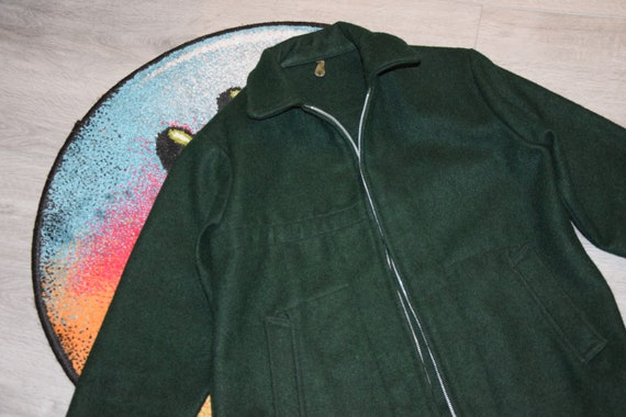 70s 80s Vintage Scout Jacket Size Small Vtg Green Heritage