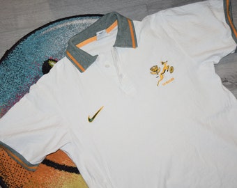 ヴィンテージ Y2K ナイキ O2 イングランド ラグビー ジャージ ブラック