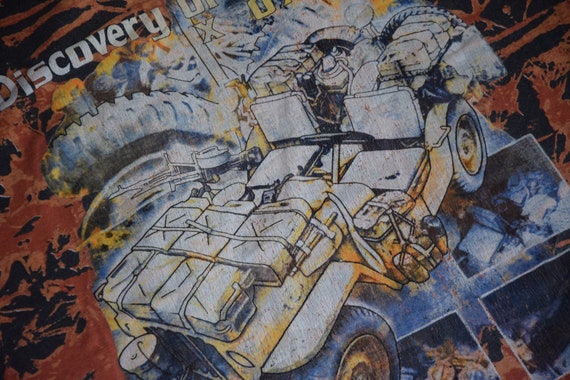 90s vintage Jeep shirt Size Large Vtg acid Tie Dy… - image 4