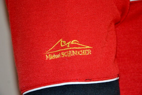 90s vintage Ferrari polo Size XX Large vtg Red F1… - image 5