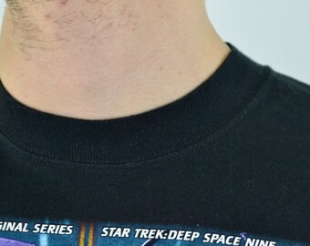 ヴィンテージ スタートレック シャツ サイズ L ヴィンテージ ブラック 