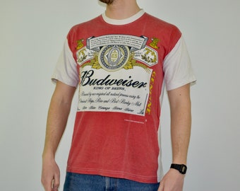 トップス 90s Budweiser great faded tee 90s Budweiser great faded tee