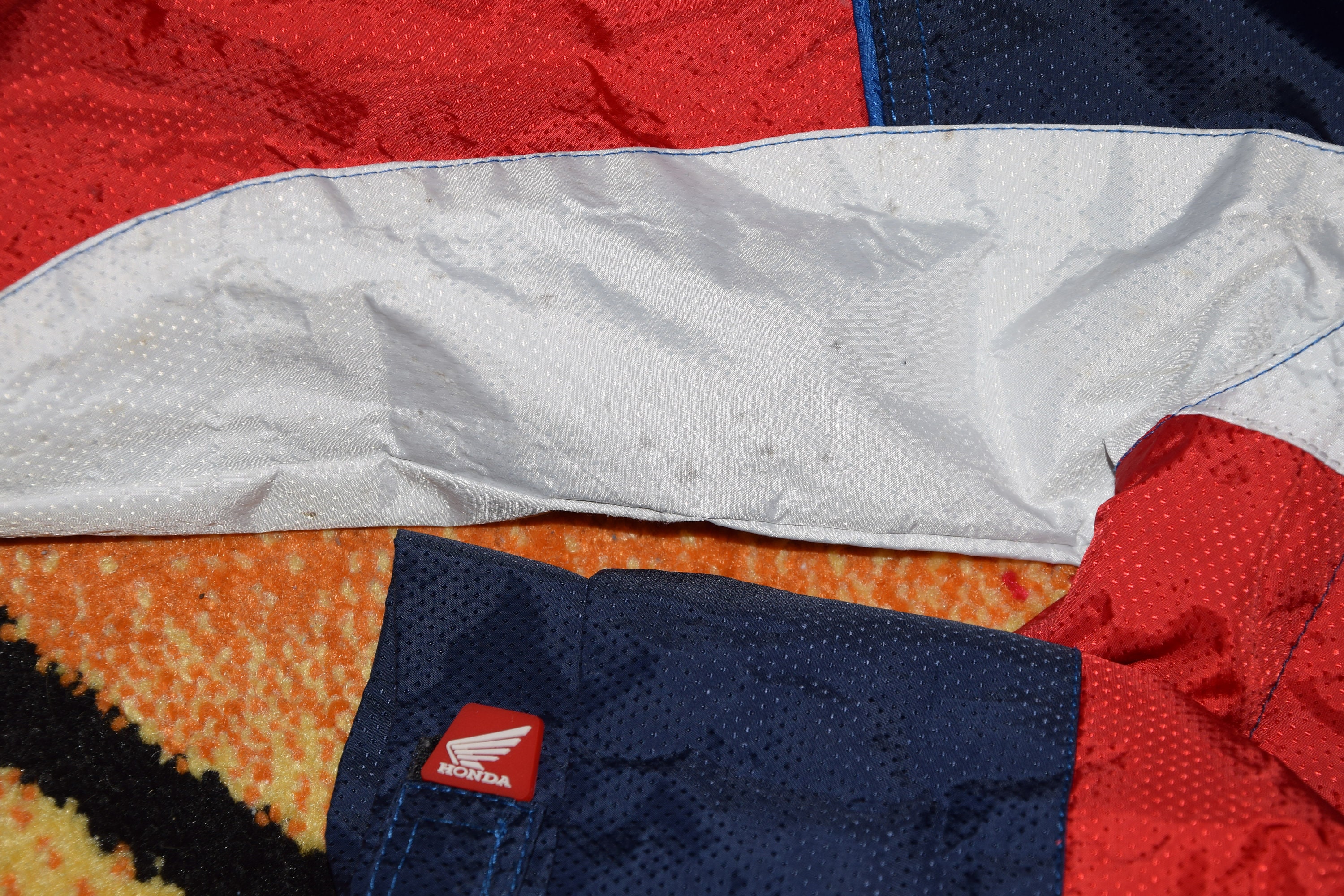 ホンダ F1ジャンバー　キッズ用 Vintage Honda Jacket Size Kids 12-13 Vtg Red Blue Racing