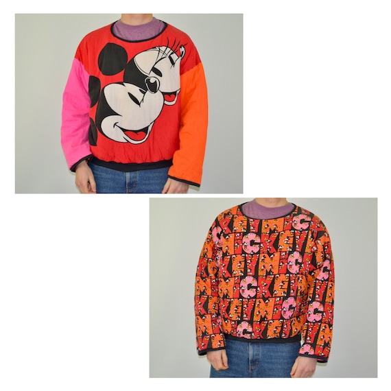 90s mickey mouse sweatshirt