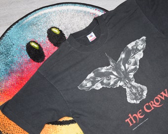 Vintage 90s the Crow James O'barr Comic Book Series T Shirt Movie