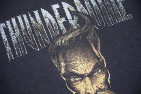 90s Vintage Thunderdome Shirt Size X Large Vtg Black Rave Music