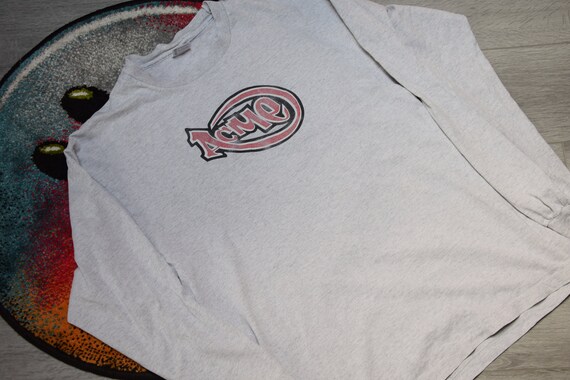 90s Vintage Acme Skateboarding Shirt Size X Large Vtg Gray