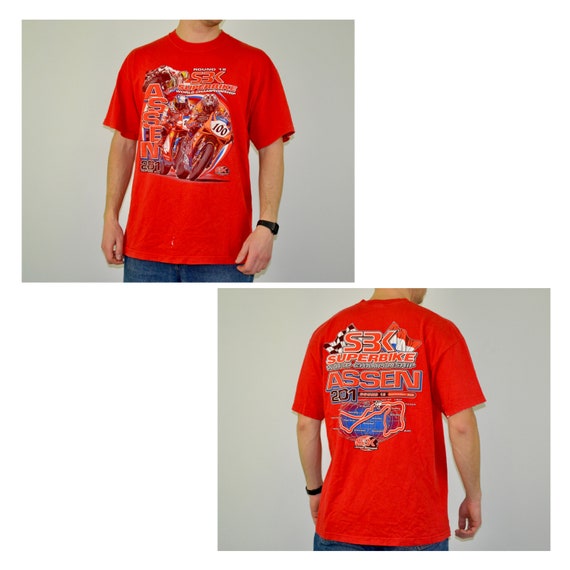 Vintage Super Bike Shirt Motorcycle Championship Racing Tee Vintage Super Bike Shirt Motorcycle Championship Racing Tee