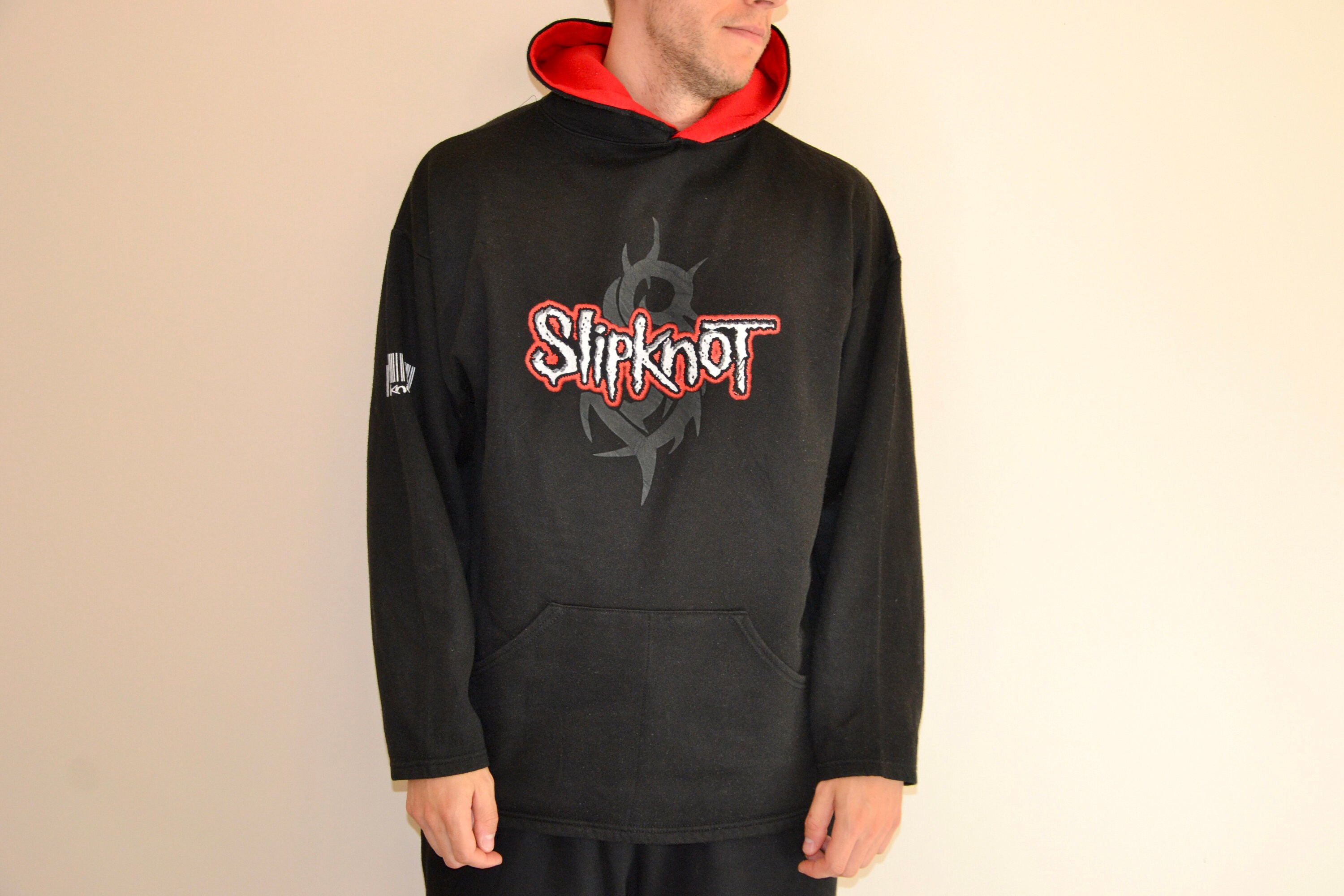 Vintage Slipknot Hoodie Size X Large Vtg Black Self Titled