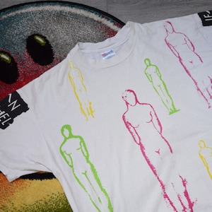 90s Vintage Jean Michel Jarre shirt Size X Large Vtg white electronic music tee Sz XL (vintage band shirt, vintage rave, sound, music shirt)
