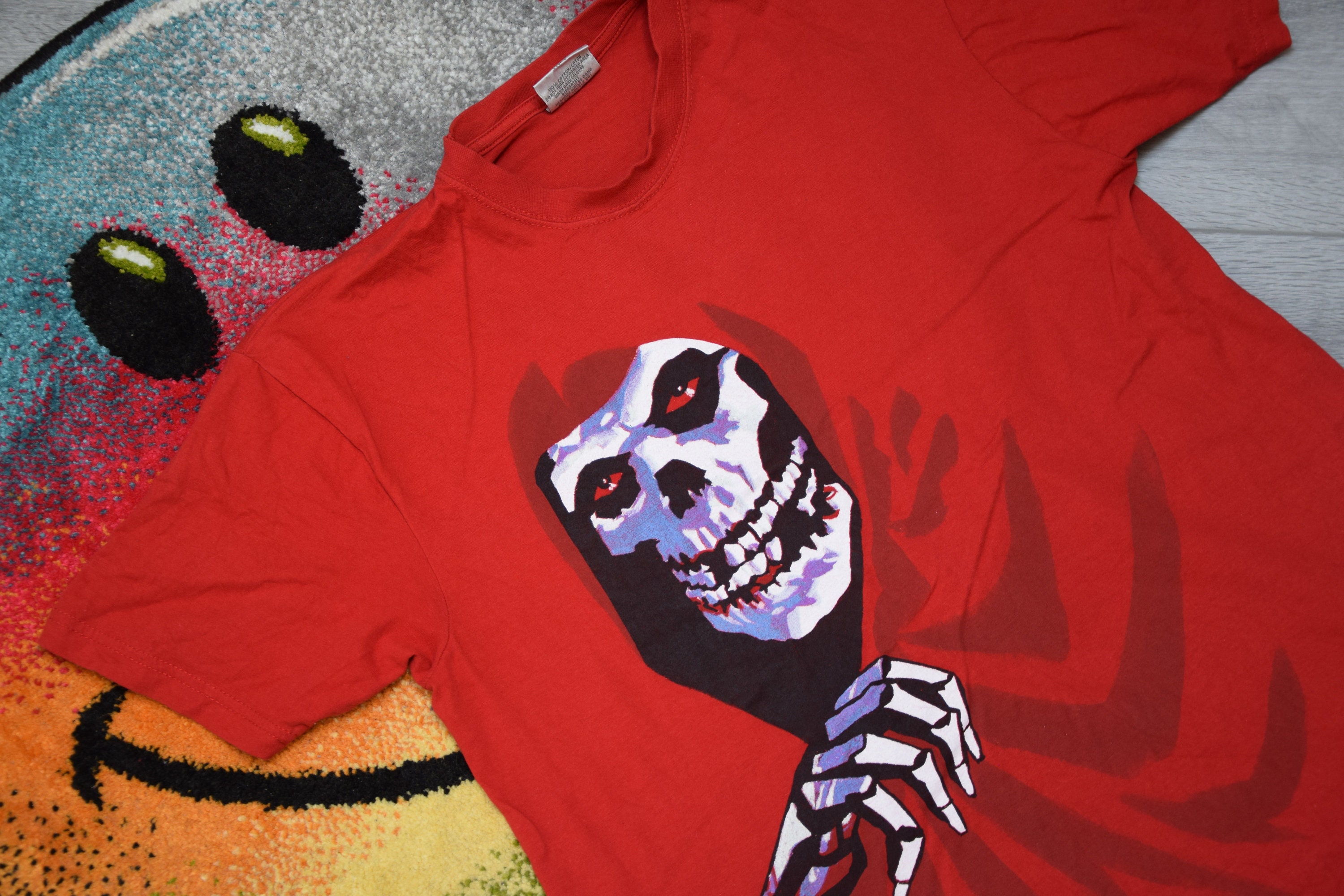 Vintage Misfits shirt size Medium vtg red Crimson Ghost punk Vintage Misfits shirt size Medium vtg red Crimson Ghost punk