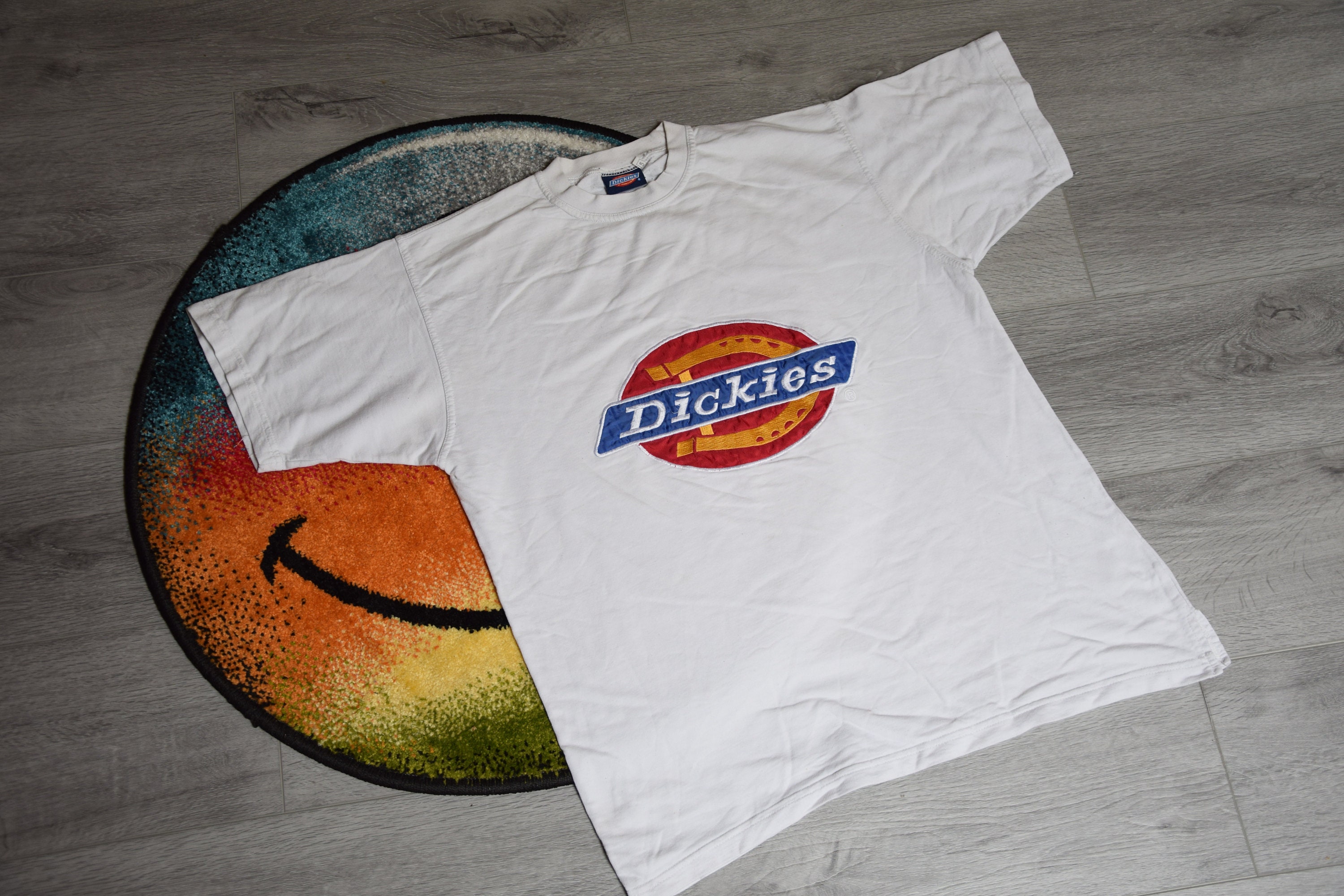 Tidsplan følelsesmæssig Kontinent 90s vintage Dickies shirt Size Large vtg white embroidered - Etsy 日本