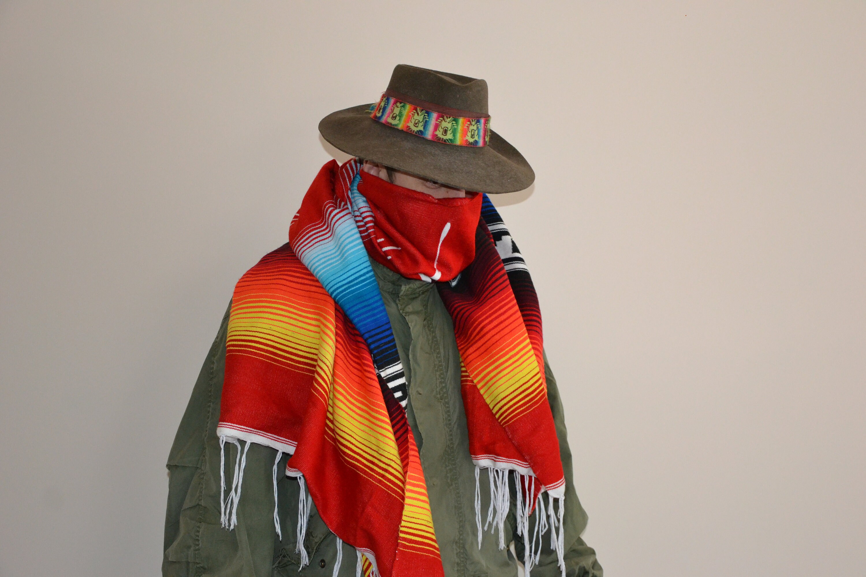Vintage Aztec Poncho - Etsy Canada