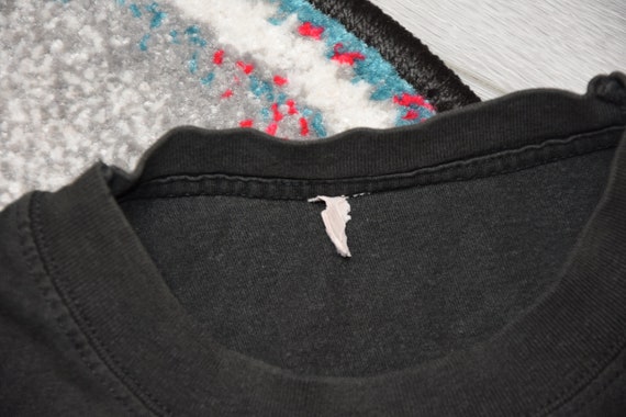 90s Vintage Die Toten Hosen Shirt Size X Large Vtg Black Punk Rock