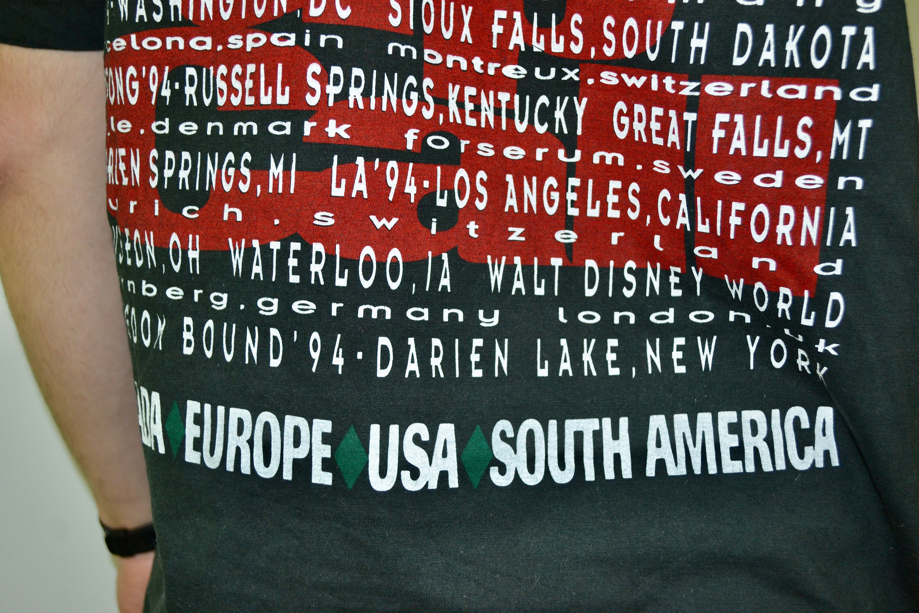 90s Vintage Petra Shirt Size X Large Vtg Faded Black Christian 