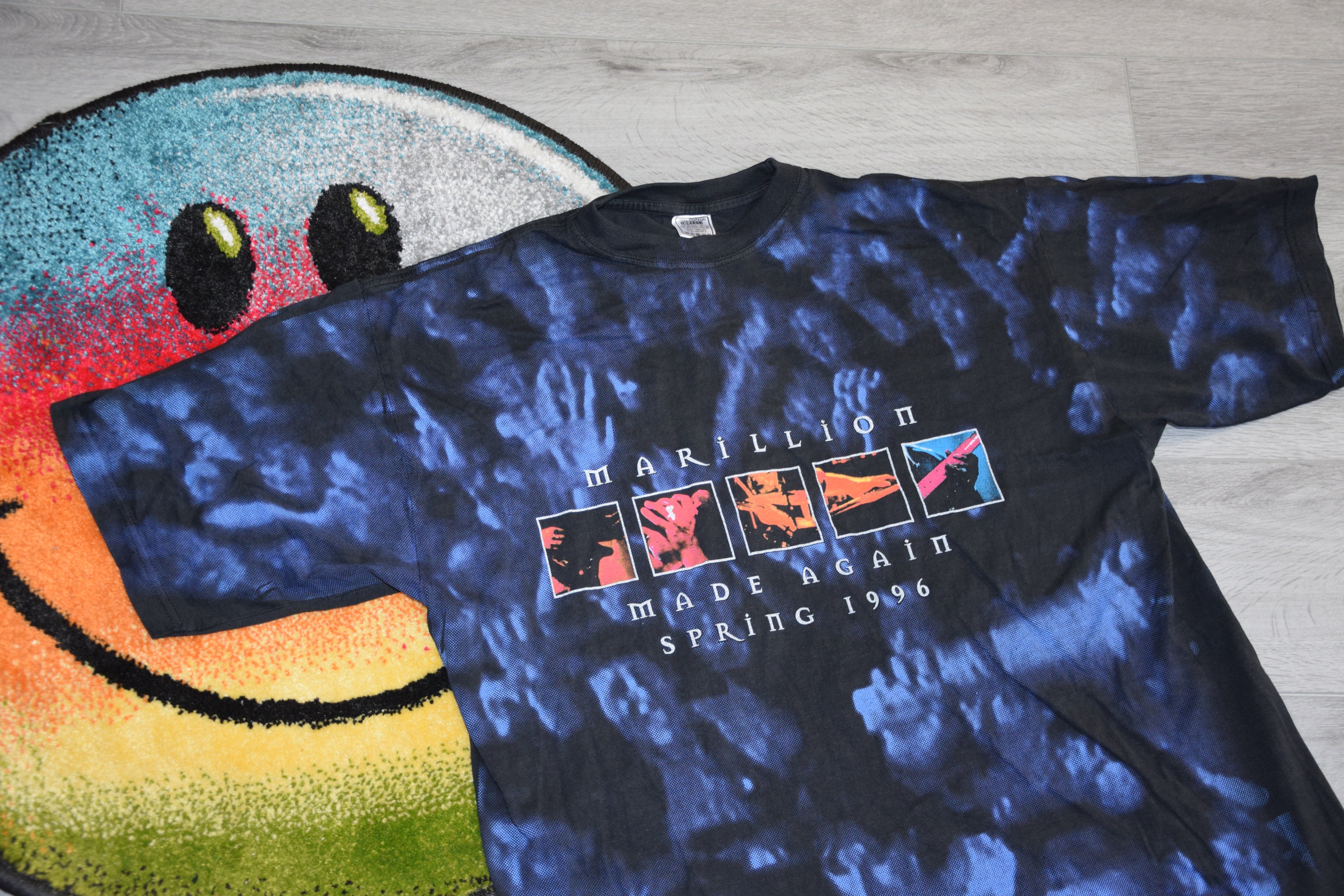 Vintage 90s Marillion Shirt Brave Tour 1994 Shirt Neo