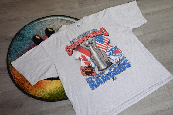 90s vintage New York Rangers shirt Size XX Large … - image 1