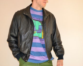 leather members only jacket