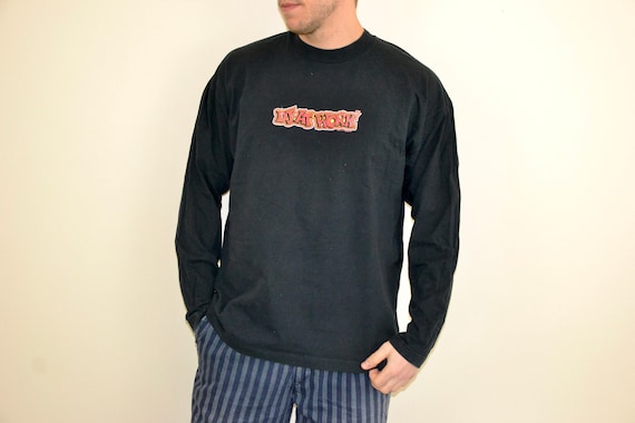 90s Vintage DJ at Work Shirt Size X Large Vtg Ethos Clothing Rave