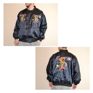 【イチオシ】 90's OLD・SOUVENIR JACKET イチオシ】 90's OLD・SOUVENIR JACKET vintage Japanese