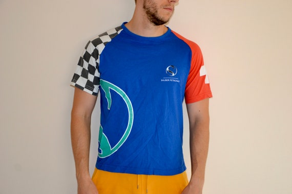 Vintage Red Bull Sauber Petronas Shirt Size Small Medium Vtg Color
