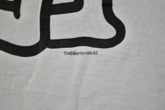 90s Vintage Jim Benton shirt Size Large vtg white… - image 5
