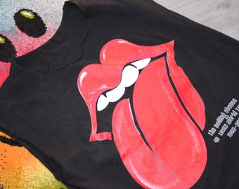 Vintage 2000s the Rolling Stones Tshirt Size XL - Etsy