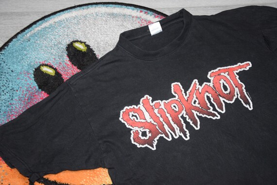 Slipknot ブラック Tシャツ XL Slipknot スリップノット Tシャツ ブラック バンドT XL - メルカリ
