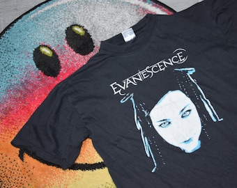 Vintage Evanescence shirt Size Small vtg black goth rock band tee Fallen promo Sz S