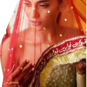 Pakistani Nikkah Dupatta | Qabool hai dupatta | Baba ki rani dupatta