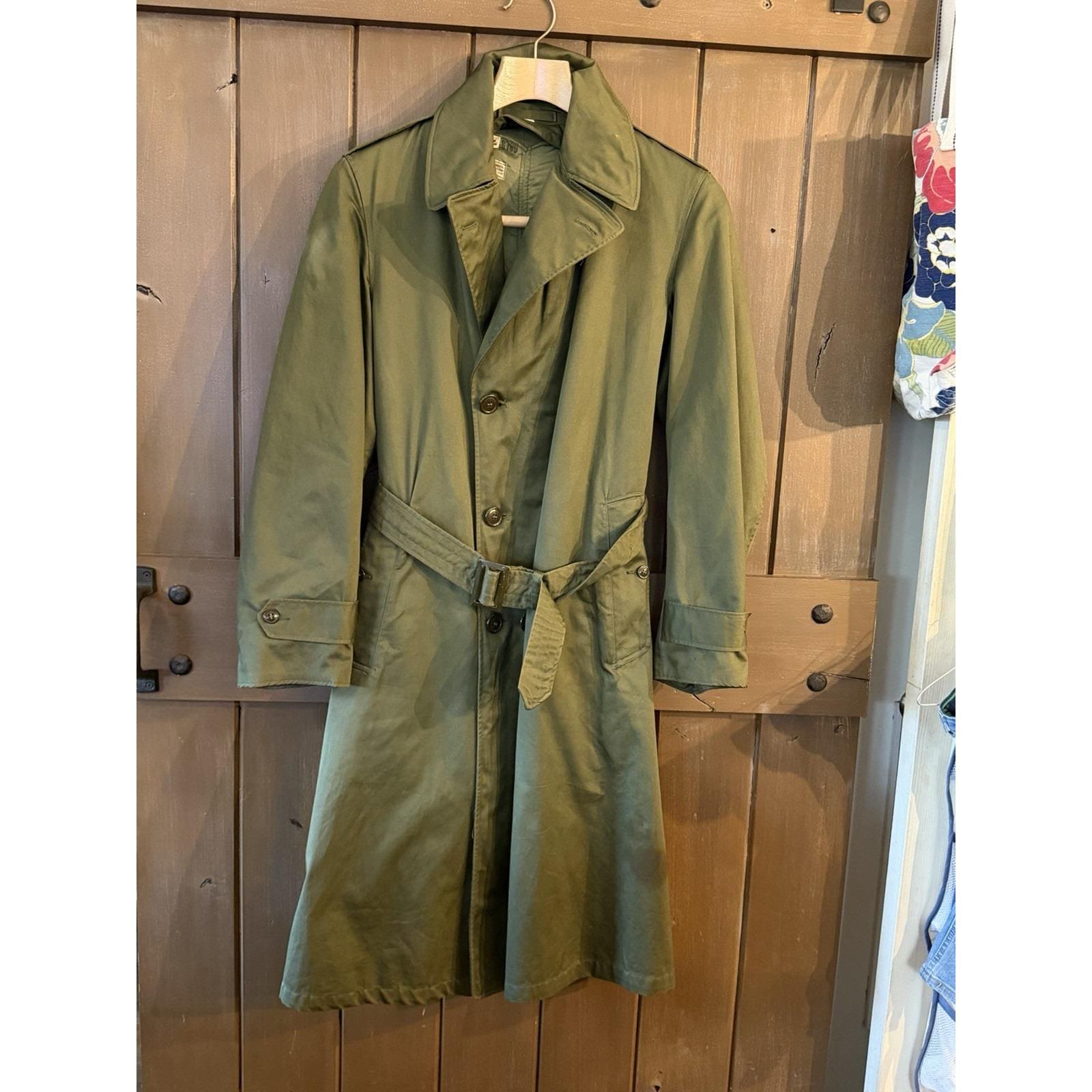 Army Trench Coat - Etsy