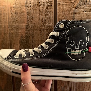 Custom Embroidered Shoes