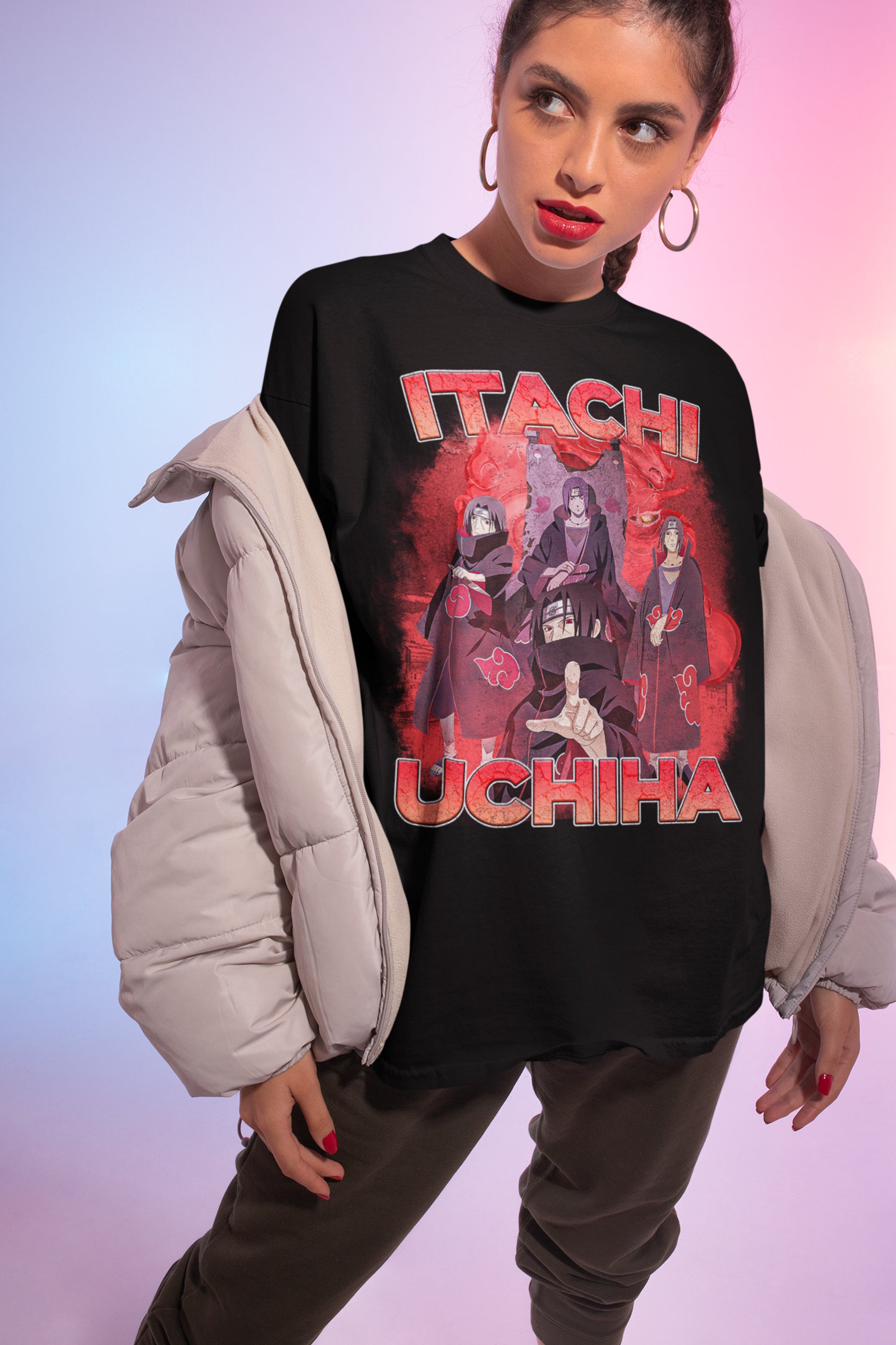 Discover Itachi Uchiha T Shirt, Anime Shirt