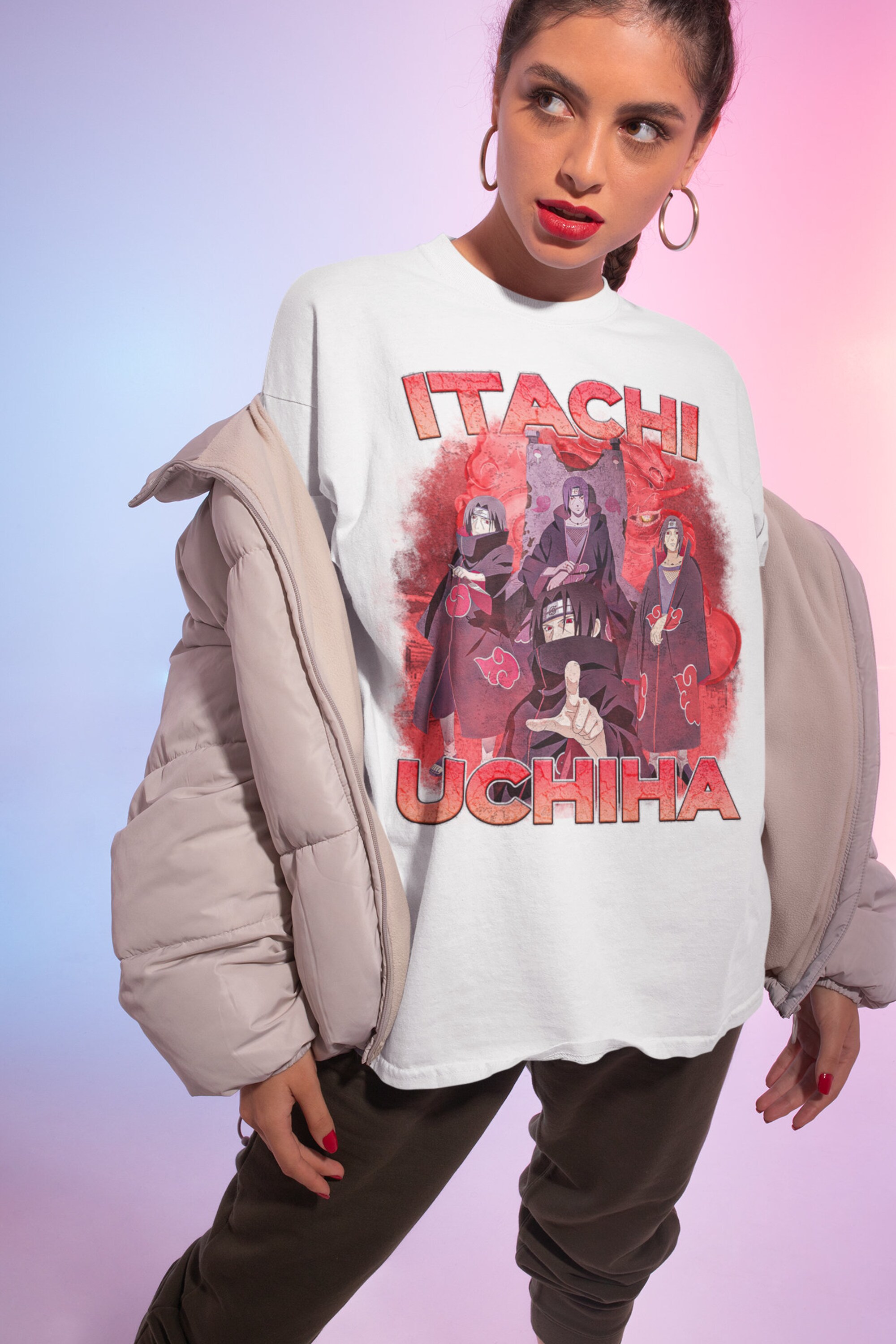 Discover Itachi Uchiha T Shirt, Anime Shirt