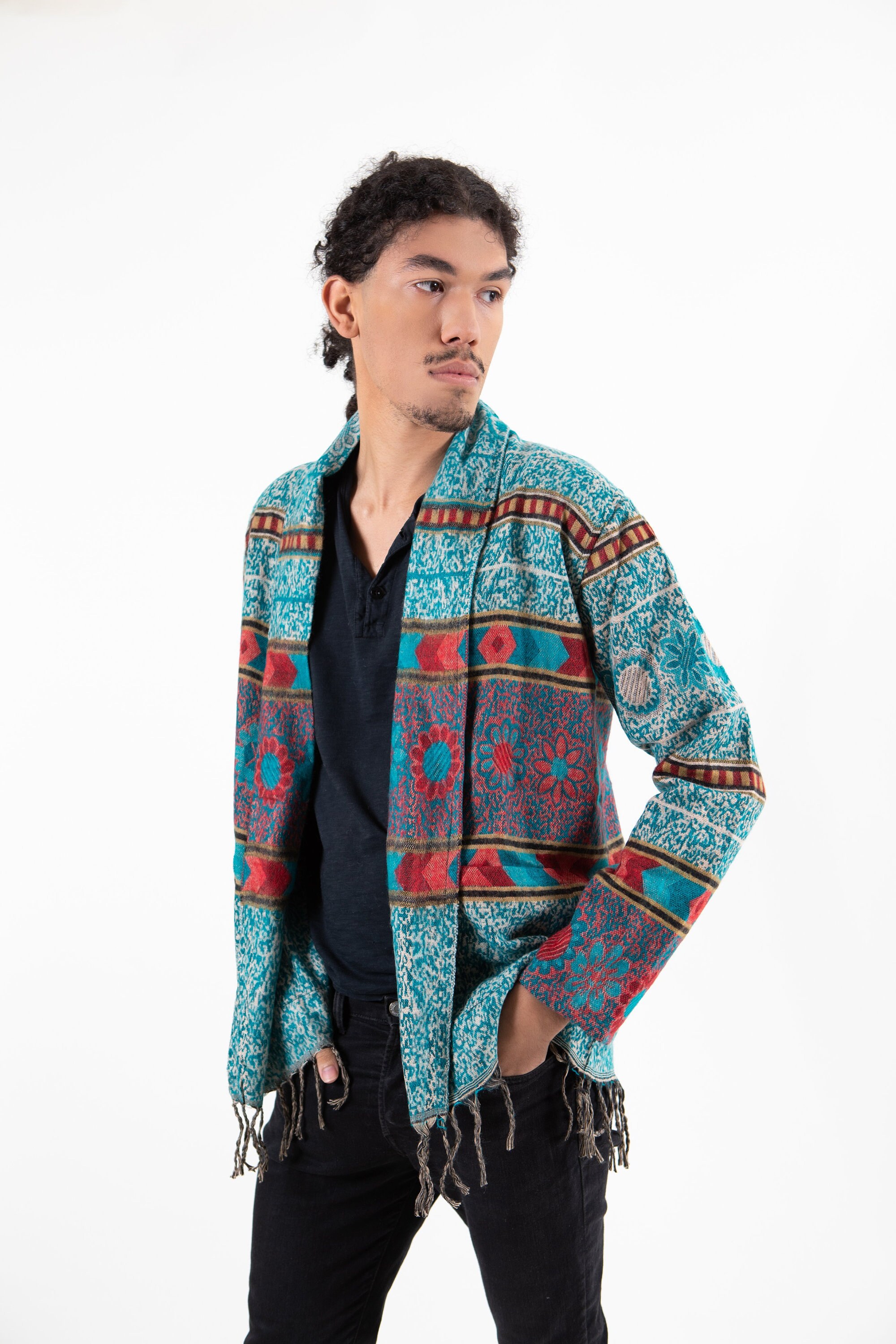 dwayne rock turtleneck