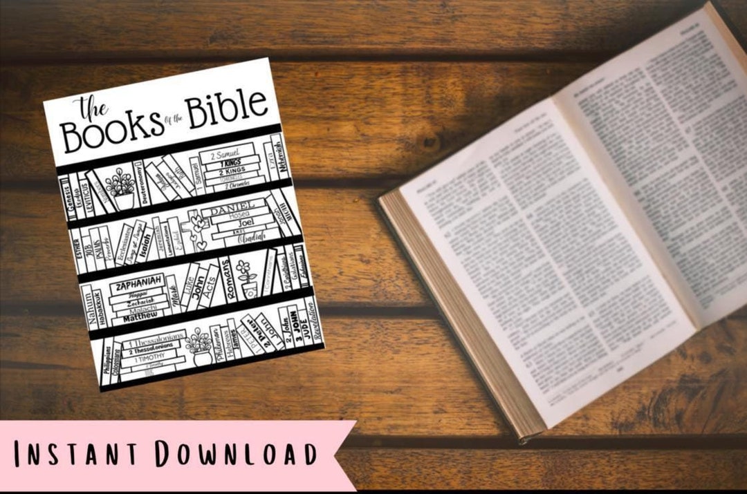 Books of the Bible, Bible Tracker, New Testament, Old Testament, Faith ...