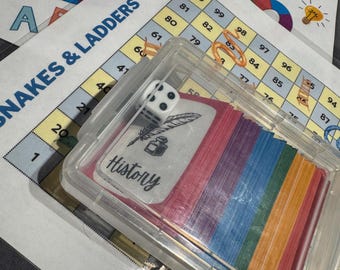 Laminated Classical Conversations Review Cards & Board Games: Memory Work Fun