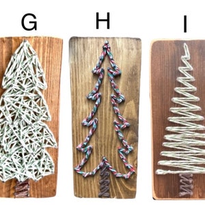 DIY Christmas Tree Craft Kit. Christmas String Art Kit, Fun Christmas Gift for adults / kids. Mantel Decor, Christmas Craft for large event image 4