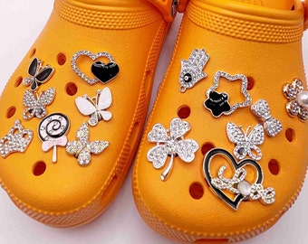 Crocs Charms, Jibbitz, Bling Crocs Charms, Crocs Accessory, Shoes Pins, Luxury  Crocs Charms, Buy 2 or more Get Surprise Gift
