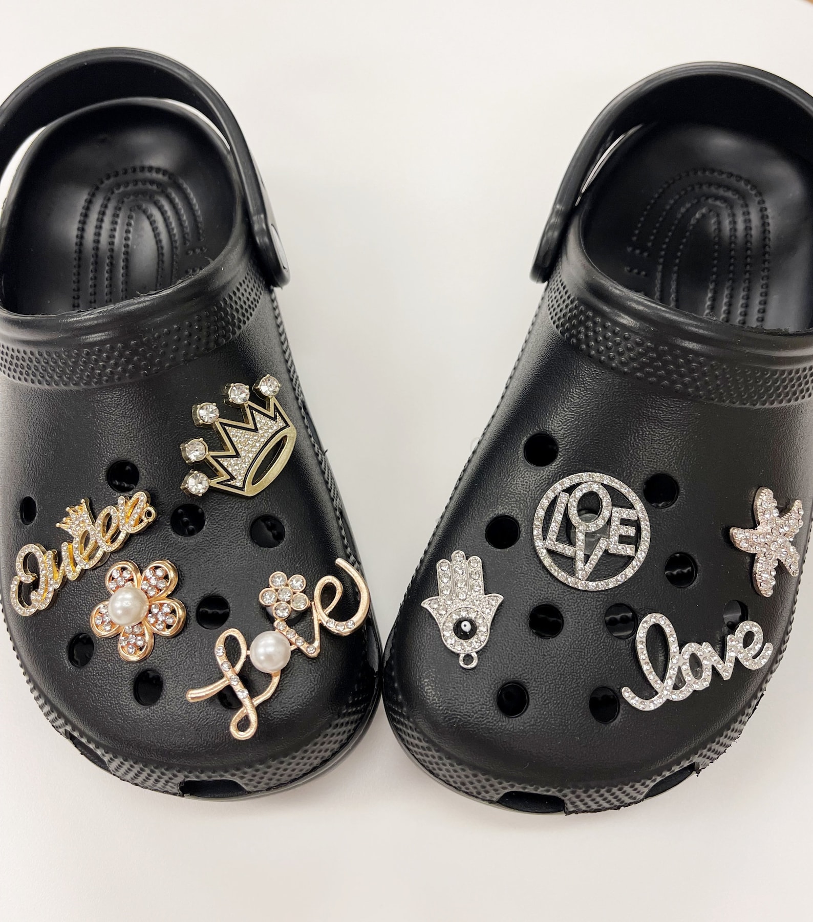 bling crocs charms