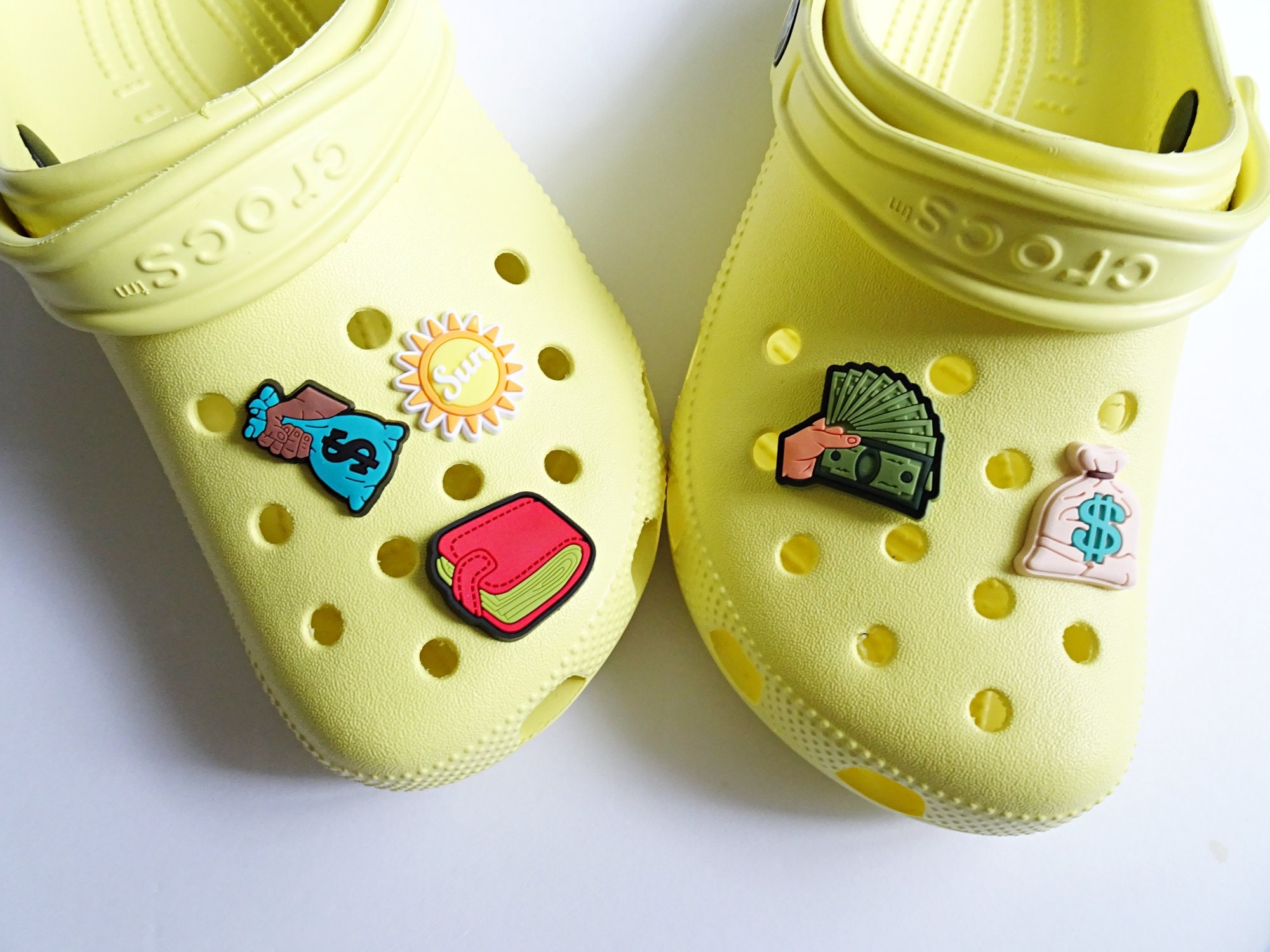 Flex Crocs Jibbitz/ Crocs Charms Cute/ Fun Crocs Charms/ Money - Etsy