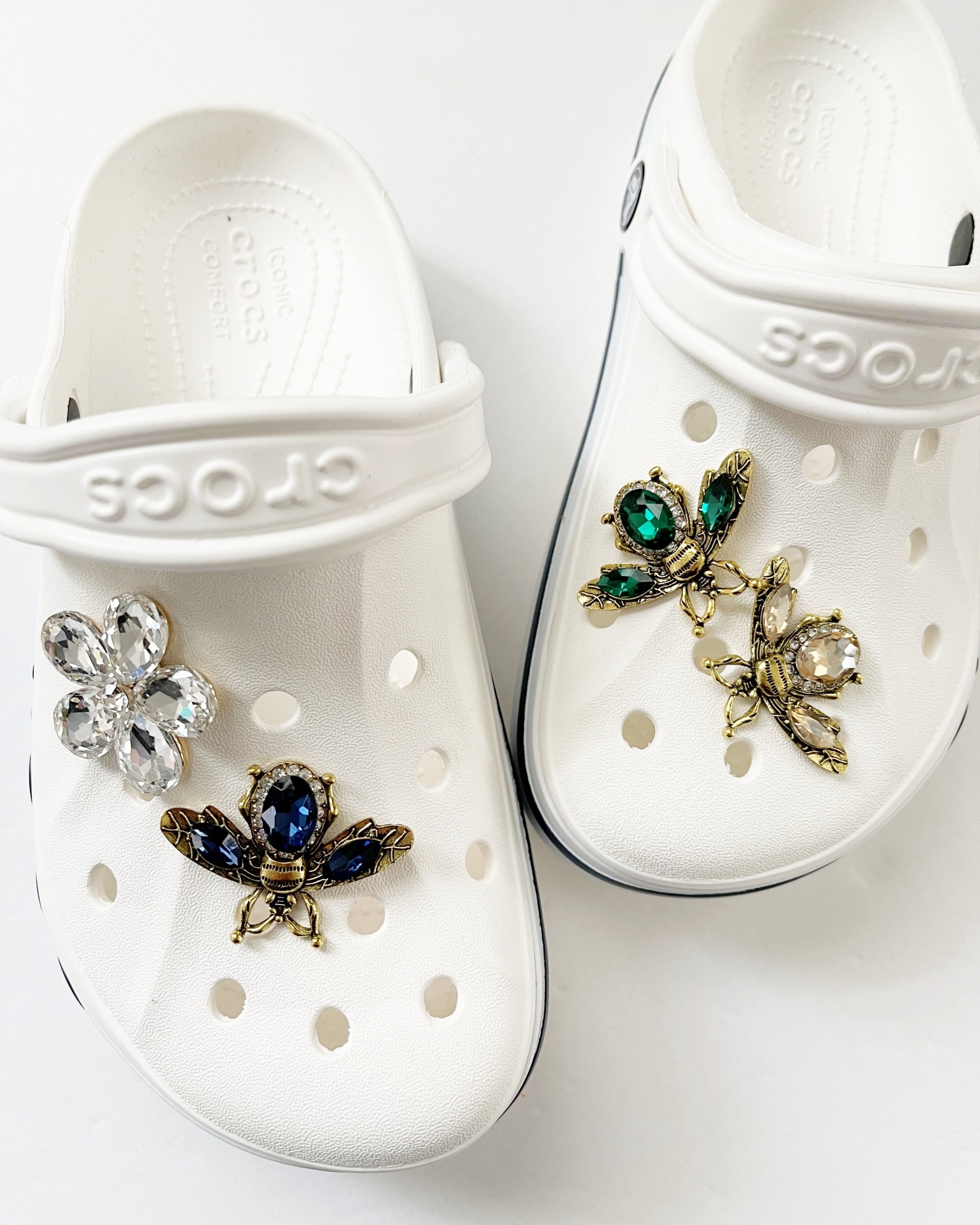 Luxury Bling Croc Clog Shoe Charms 