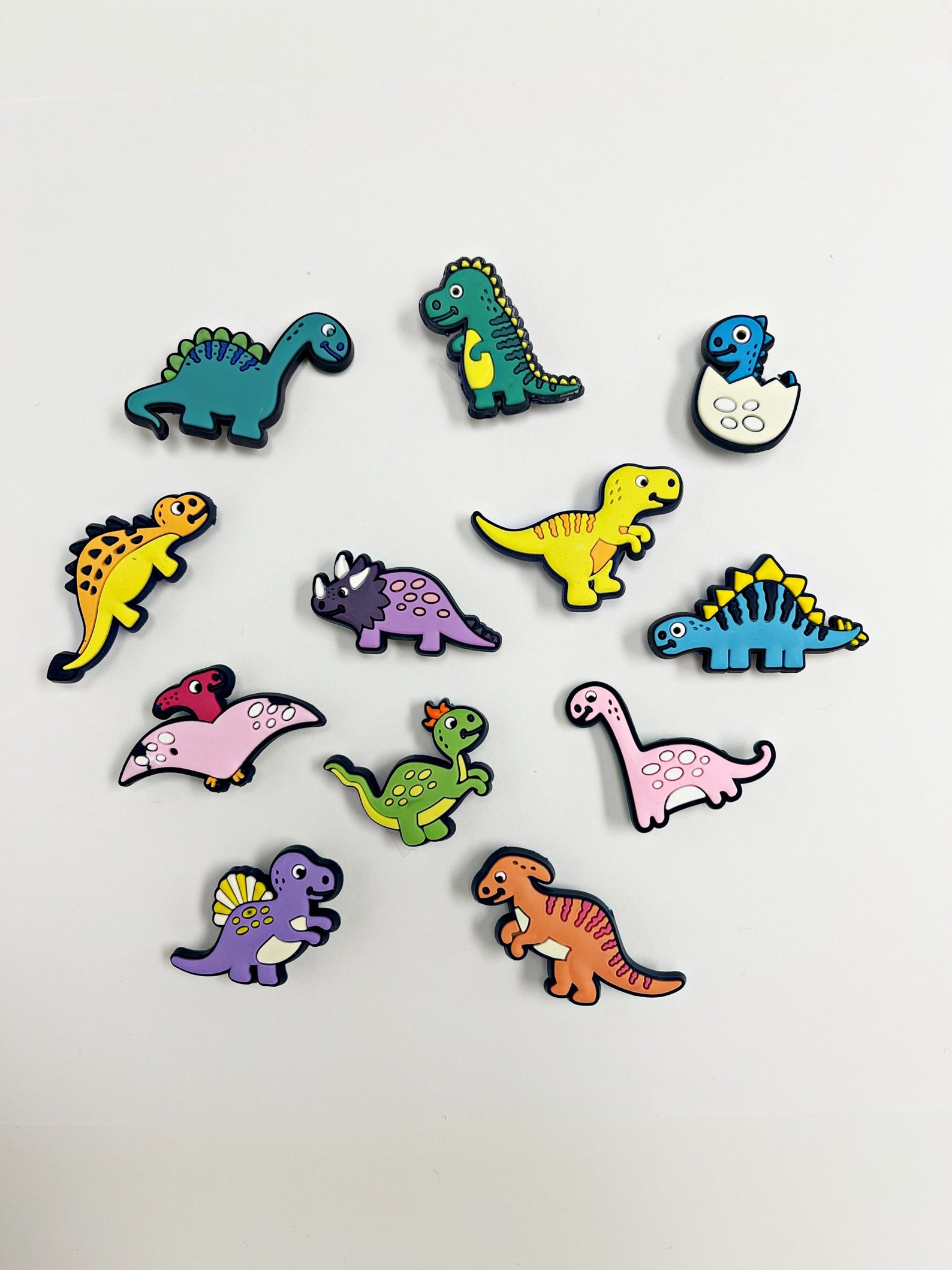 Cute Dinosaur Crocs Charms/ Crocs Clog Shoe Charms/ Silicone Etsy