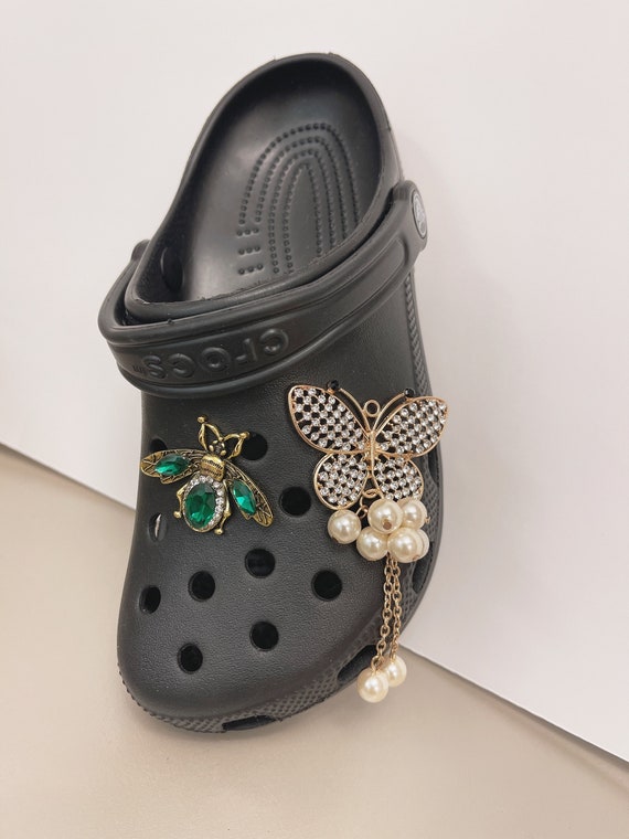 Crocs Charms, Jibbitz, Bling Crocs Charms, Crocs Accessory, Shoes Pins,  Luxury Crocs Charms, Buy 2 or More Get Surprise Gift 