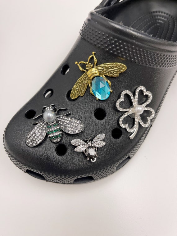 Luxury Bling Croc Clog Shoe Charms 