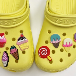 Fun Crocs Charms: Ice Cream & Cupcake Shoe Decoration