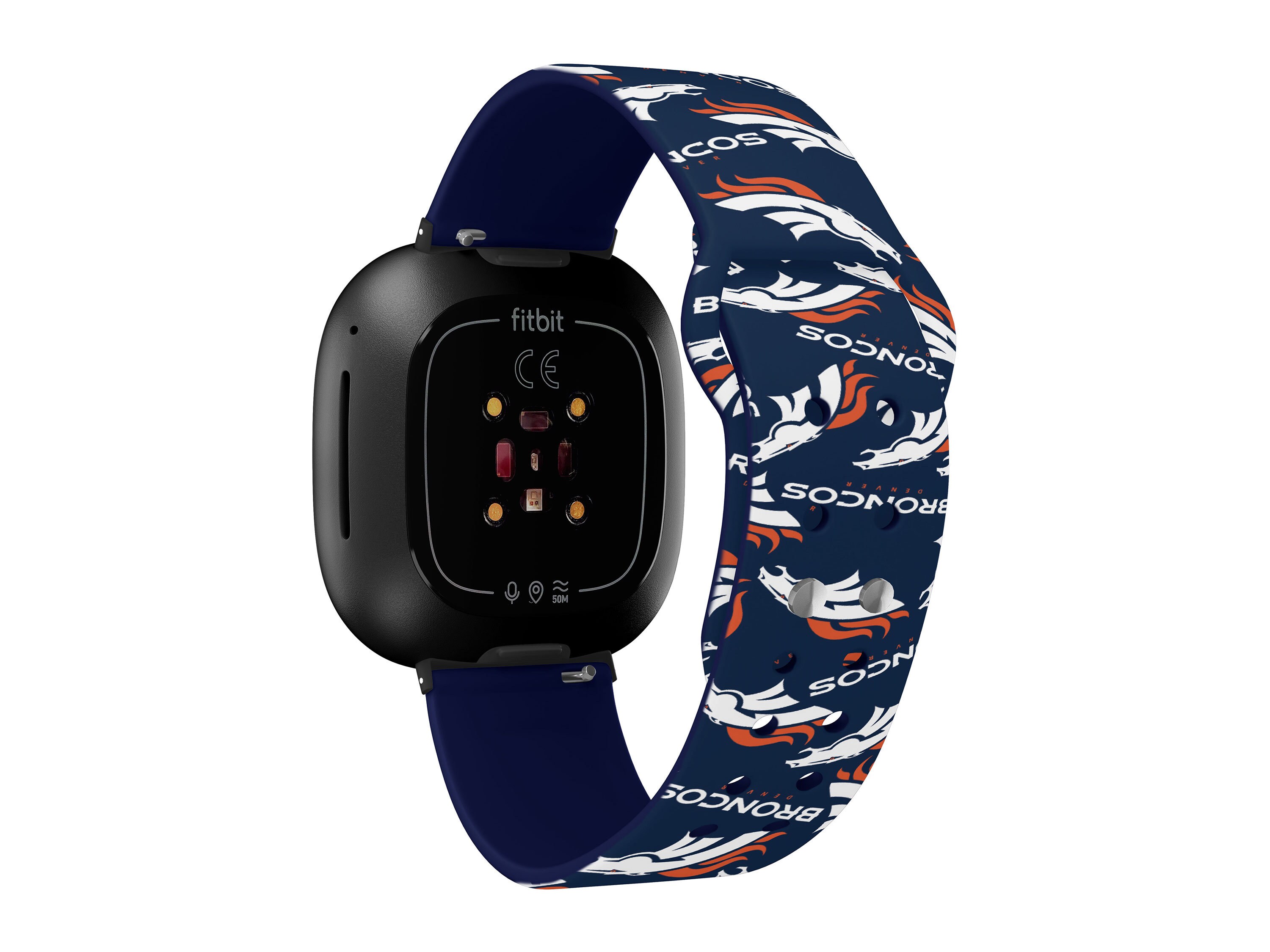 Game Time Denver Broncos HD Watch Band Compatible With Fitbit | Etsy