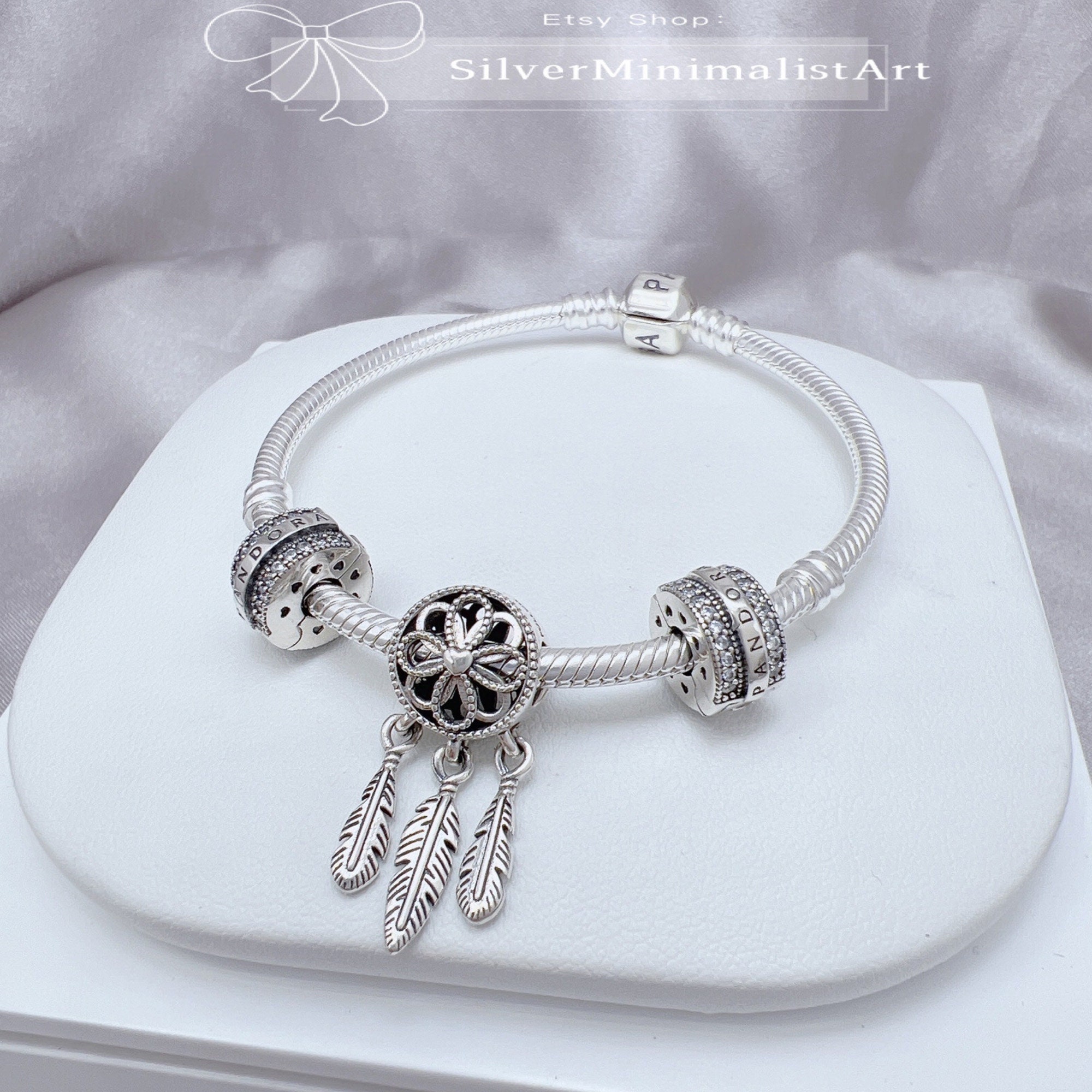 Dream Catcher Bracelet Setseven Charms 