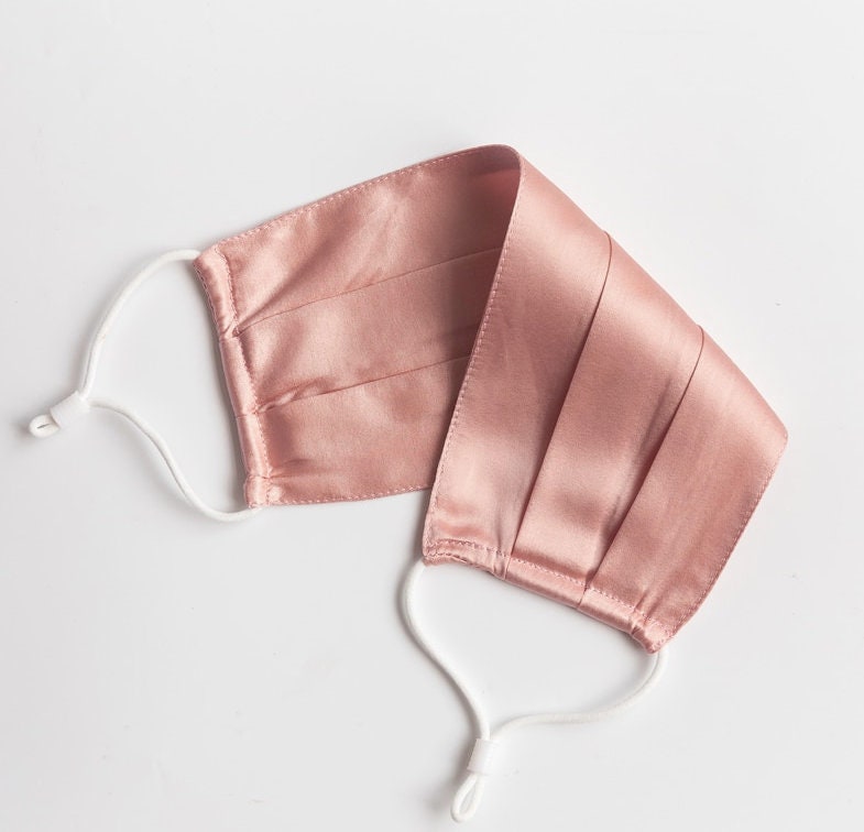 Pack of 2 100 Silk Mask Etsy