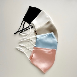 100% silk mask